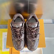 Louis Vuitton LV Trainer Maxi Monogram Virgil Abloh Brown - 1