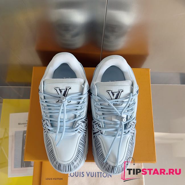 Louis Vuitton LV x Park Seo-Bo Trainer Maxi Blue - 1