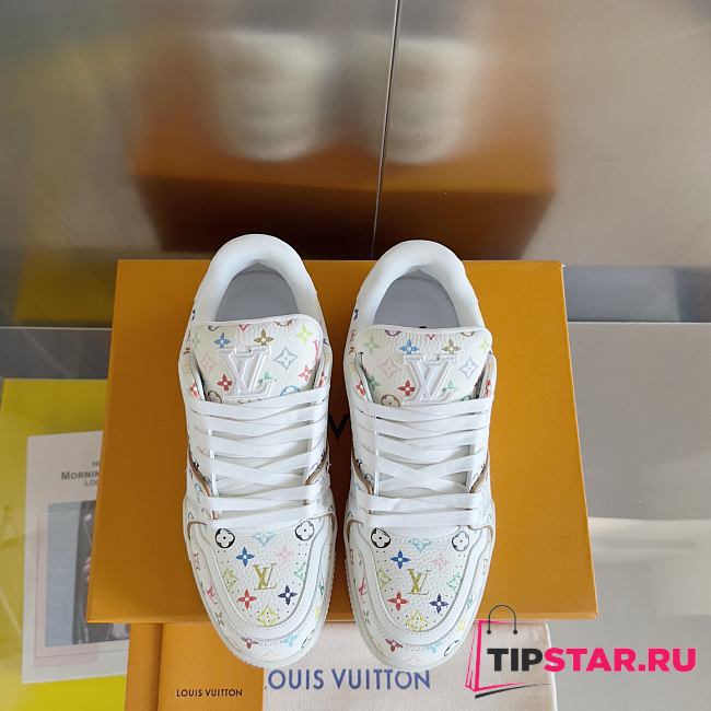 Louis Vuitton LV x TM LV Trainer Sneaker Blanc 1AGZDN - 1