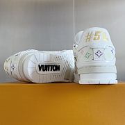 Louis Vuitton LV x TM LV Trainer Sneaker Blanc 1AGZDN - 3