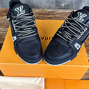 Louis Vuitton LV Trainers In Black - 3