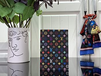 Louis Vuitton LV x TM Passport Cover Multicolored Black