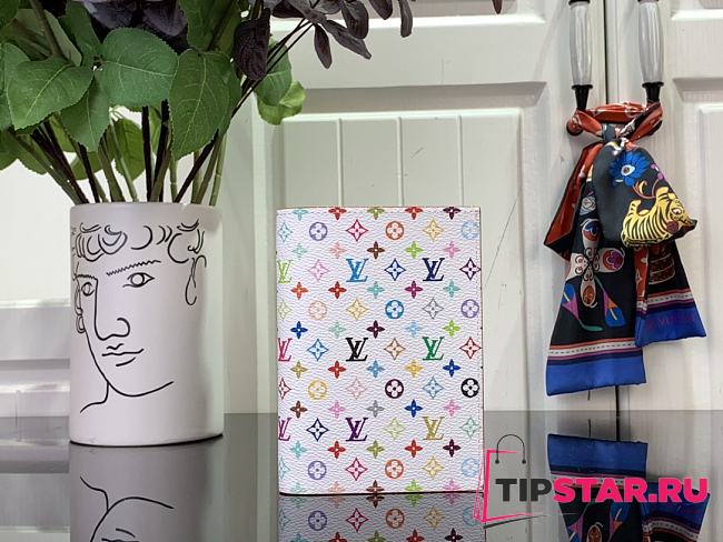 Louis Vuitton LV x TM Passport Cover Multicolored Blanc - 1