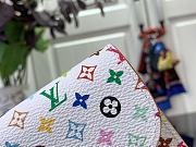 Louis Vuitton LV x TM Rosalie Coin Purse Blanc Multicolored - 4