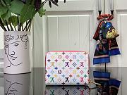 Louis Vuitton LV x TM Zippy Coin Purse Blanc Multicolored - 2