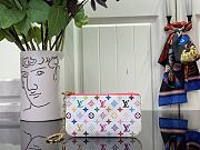 Louis Vuitton LV x TM Key Pouch Blanc m13664 - 1