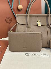 Loro Piana Loom Bag L25 Calfskin Brown - 2