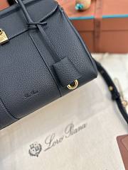 Loro Piana Loom Bag L25 Calfskin Navy - 3