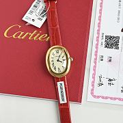 Cartier Baignoire Watch In Red - 1