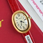 Cartier Baignoire Watch In Red - 2