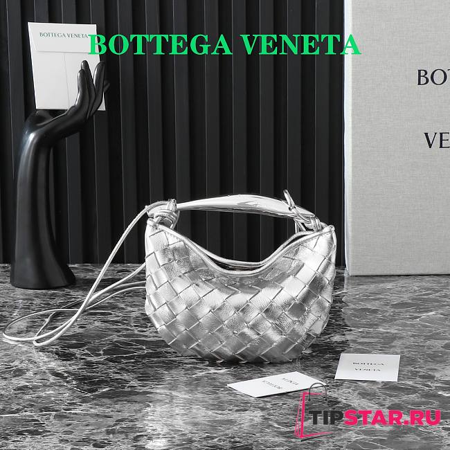 Bottega Veneta Baby Sardine 3030 CHF In Silver - 1