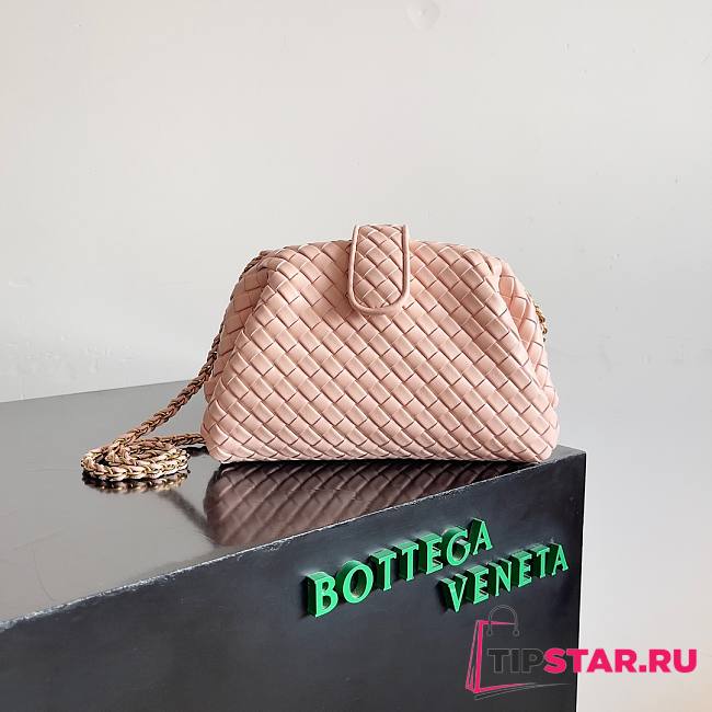 Bottega Veneta Small Lauren 1980 clutch in padded cameo - 1