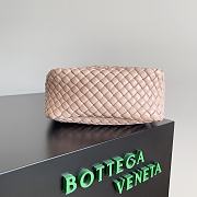 Bottega Veneta Mini Cobble Handbag In Cameo - 6