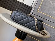 Chanel Classic Top handle Bag In Black - 6