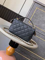 Chanel Classic Top handle Bag In Black - 4