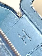 Chanel Mini Vanity With Chain In Denim - 3