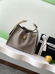 Chanel 25C Mysterious coolness hobo bag gray - 1