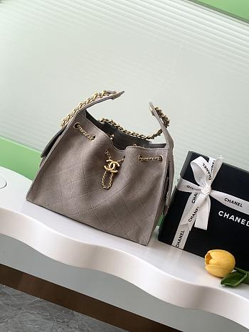 Chanel 25C Mysterious coolness hobo bag gray