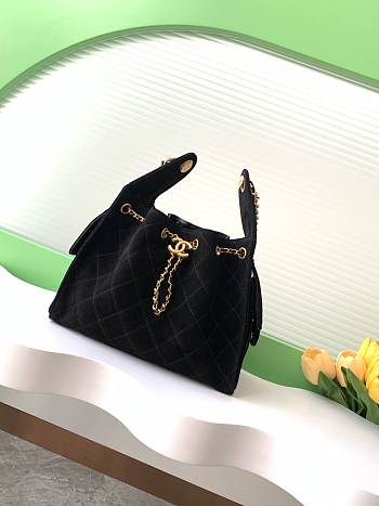 Chanel 25C Mysterious coolness hobo bag black