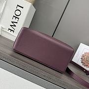 Loewe Puzzle bag in classic lambskin dark burgundy - 6