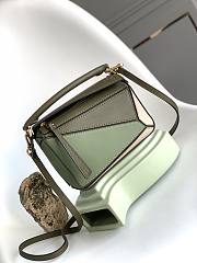 Loewe Puzzle mini size:18*12.5*8cm green/beige - 1