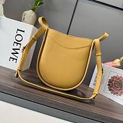 Loewe Slice bag in shiny calfskin yellow - 6