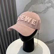 Loewe Hat In Pink - 5