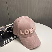 Loewe Hat In Pink - 4