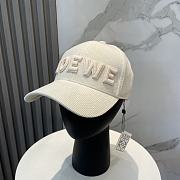 Loewe Hat In Milk White - 6