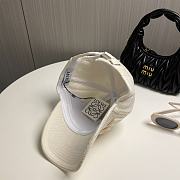 Loewe Hat In Milk White - 3