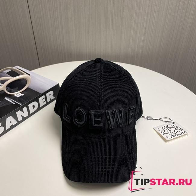 Loewe Hat In Black - 1