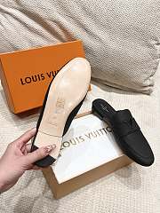 Louis Vuitton Capri Open Black Loafers Calfskin - 3