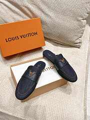 Louis Vuitton Capri Open Denim Loafers - 6