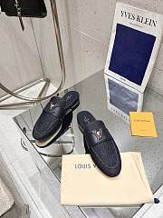 Louis Vuitton Capri Open Denim Loafers - 5