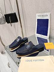 Louis Vuitton Capri Open Denim Loafers - 4