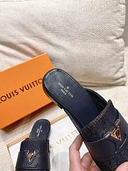 Louis Vuitton Capri Open Denim Loafers - 3