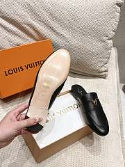 Louis Vuitton Capri Open Black Loafers Lambskin - 2