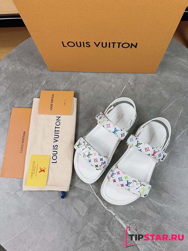 Louis Vuitton Sandals In Blanc - 1