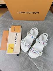 Louis Vuitton Sandals In Blanc - 1