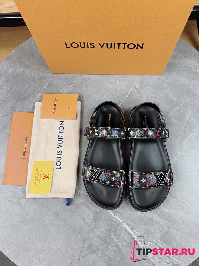 Louis Vuitton Sandals In Black - 1