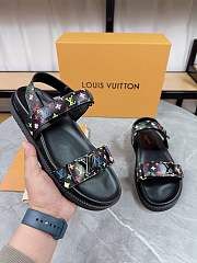 Louis Vuitton Sandals In Black - 5