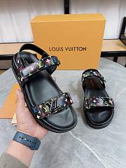 Louis Vuitton Sandals In Black - 4