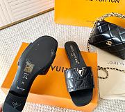 Louis Vuitton Frame Mule In Black - 6