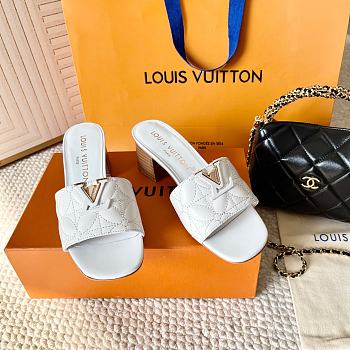 Louis Vuitton Frame Mule 4.5 cm In White