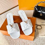 Louis Vuitton Frame Mule 4.5 cm In White - 6