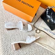 Louis Vuitton Frame Mule 4.5 cm In White - 2