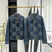 Louis Vuitton x Nigo Giant Damier Waves MNGM Denim Jacket - 1