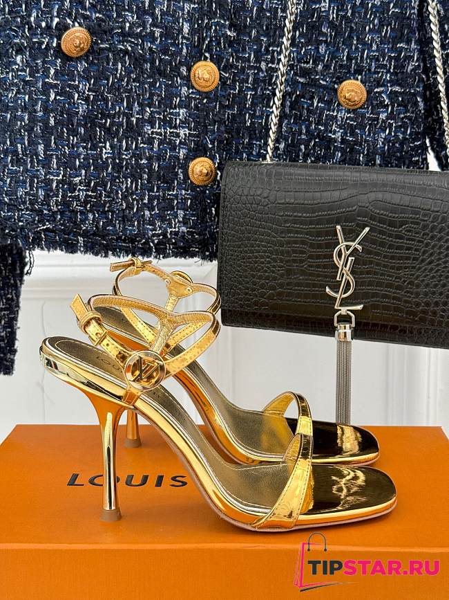 Louis Vuitton High Heels In Gold - 1