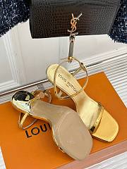 Louis Vuitton High Heels In Gold - 4