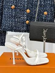 Louis Vuitton High Heels In White - 1